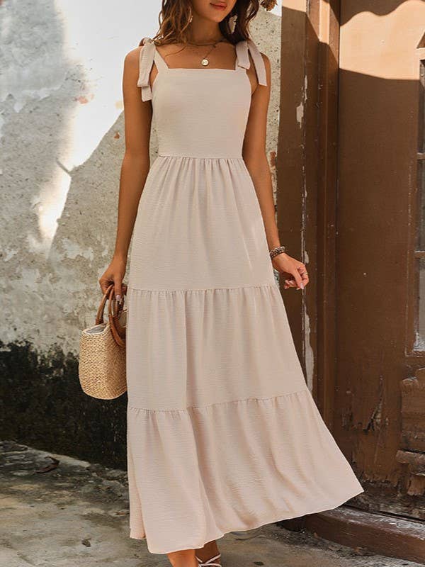 Women's Elegant Backless Slip Dress – Sleek Open Back Evening Dress