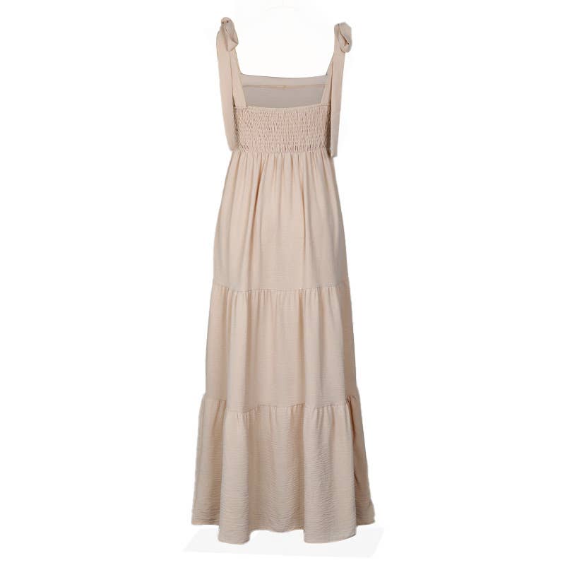 Women's Elegant Backless Slip Dress – Sleek Open Back Evening Dress