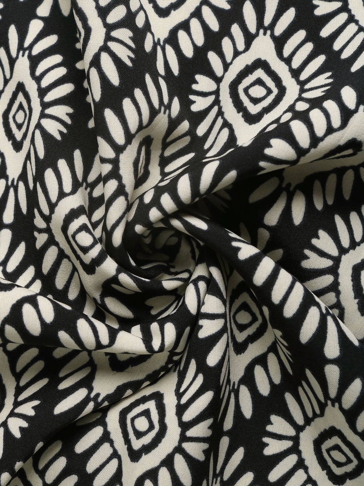 Ethnic Print Bandeau Romper