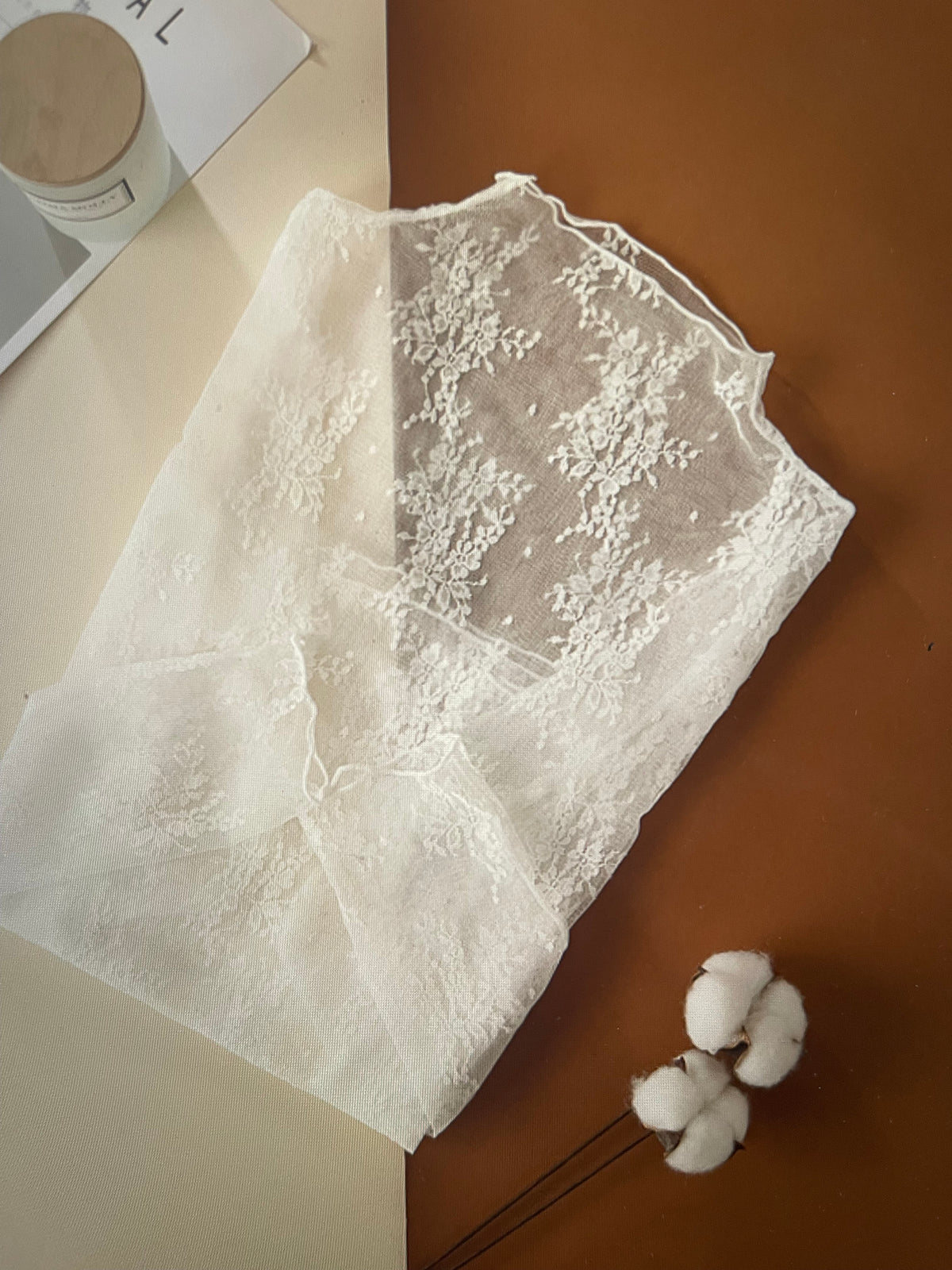 Women's Floral Lace Sheer Mesh Layering Top – See-Through Lightweight Blouse